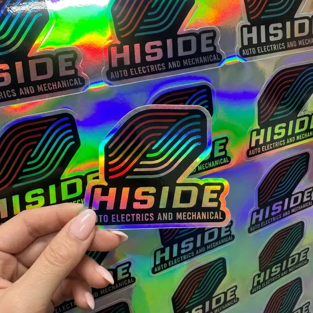 Holographic Stickers